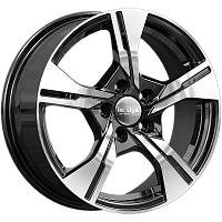 Литые диски КС1053 (ZV 16_Lifan_Х60) (КС1053) 6.500xR16 5x114.3 DIA60.1 ET45 алмаз черный для Toyota Auris Touring Sports