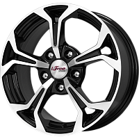 Литые диски Эрнесто (КС484) 6.500xR15 5x100 DIA67.1 ET38 Блэк Джек для Skoda Rapid Литые диски Эрнесто (КС484) 6.500xR15 5x100 DIA67.1 ET38 Блэк Джек для Skoda Rapid