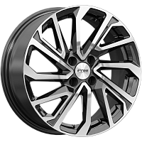 Литые диски Неом (Granta Sport) (КС1172) 6.500xR16 4x98 DIA58.5 ET33 алмаз черный для Богдан 2111
