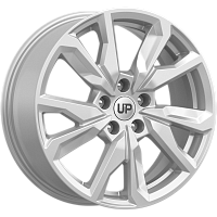 Литые диски Up114 (КС1023) 7.000xR17 5x112 DIA66.6 ET45 Silver Classic для BMW 2 Gran Tourer
