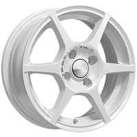 Литые диски ЯГУАР (КЛ147) 5.500xR14 4x100 DIA67.1 ET38 алмаз-белый для Volkswagen Polo Литые диски ЯГУАР (КЛ147) 5.500xR14 4x100 DIA67.1 ET38 алмаз-белый для Volkswagen Polo