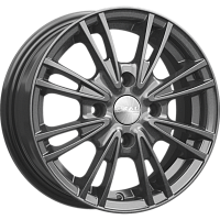 Литые диски ПАНТЕРА (КЛ129) 5.500xR14 4x100 DIA67.1 ET45 графит Литые диски ПАНТЕРА (КЛ129) 5.500xR14 4x100 DIA67.1 ET45 графит