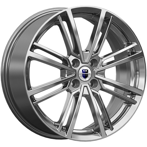 Эрфурт (КС903) 7.000xR17 4x100 DIA67.1 ET37 дарк платинум Эрфурт (КС903) 7.000xR17 4x100 DIA67.1 ET37 дарк платинум