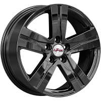 Литые диски Rebel (КС913) 7.000xR17 5x108 DIA67.1 ET45 BK для ГАЗ 3110 Волга
