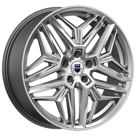 Колумб (КС1038) 7.000xR19 5x114.3 DIA66.6 ET40 дарк платинум Колумб (КС1038) 7.000xR19 5x114.3 DIA66.6 ET40 дарк платинум