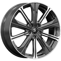 Литые диски КР013 (19_Haval Dargo) (КР013) 7.000xR19 5x114.3 DIA66.6 ET40 Diamond Black Gris для Evolute I-Sky