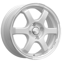 Литые диски КИОТО (КЛ249) 6.000xR15 4x100 DIA60.1 ET40 алмаз-белый Литые диски КИОТО (КЛ249) 6.000xR15 4x100 DIA60.1 ET40 алмаз-белый