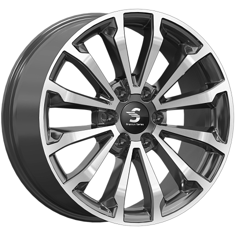 КР006 (20_ Chevrolet Tahoe IV) (КР006) 8.500xR20 6x139.7 DIA77.9 ET27 Diamond Black Gris КР006 (20_ Chevrolet Tahoe IV) (КР006) 8.500xR20 6x139.7 DIA77.9 ET27 Diamond Black Gris