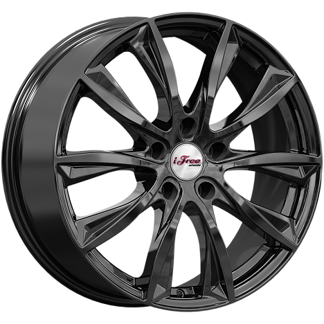 Каzантип (КС684М) 7.500xR18 5x114.3 DIA67.1 ET50 BK Каzантип (КС684М) 7.500xR18 5x114.3 DIA67.1 ET50 BK