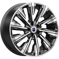 Литые диски Галего (КС1039) 7.500xR19 5x114.3 DIA60.1 ET40 алмаз черный Литые диски Галего (КС1039) 7.500xR19 5x114.3 DIA60.1 ET40 алмаз черный