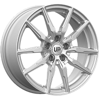Литые диски Up121 (КС1105) 7.000xR17 5x100 DIA57.1 ET40 Silver Classic для Volkswagen Polo Sedan Литые диски Up121 (КС1105) 7.000xR17 5x100 DIA57.1 ET40 Silver Classic для Volkswagen Polo Sedan