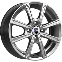 Литые диски Флэш (КС710) 5.000xR13 4x114.3 DIA69.1 ET45 дарк платинум Литые диски Флэш (КС710) 5.000xR13 4x114.3 DIA69.1 ET45 дарк платинум