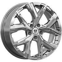 Литые диски Айона (КС1169) 6.500xR18 5x114.3 DIA67.1 ET38 дарк платинум для Chery