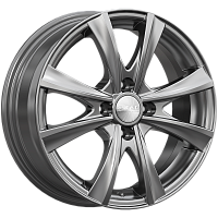 Литые диски МАЛЬТА (КЛ248) 5.500xR14 4x100 DIA67.1 ET38 графит для Daihatsu Move