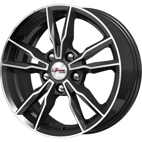 Икигай 6.5Jx16H2 (КС865) 6.500xR16 5x112 DIA66.6 ET40 Блэк Джек Икигай 6.5Jx16H2 (КС865) 6.500xR16 5x112 DIA66.6 ET40 Блэк Джек