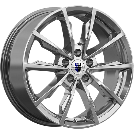 Меренге (КС902) 7.500xR17 5x100 DIA67.1 ET38 дарк платинум Меренге (КС902) 7.500xR17 5x100 DIA67.1 ET38 дарк платинум