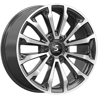 Литые диски КР006 (20_Pajero Sport) (КР006) 8.500xR20 6x139.7 DIA67.1 ET33 Diamond Black Gris