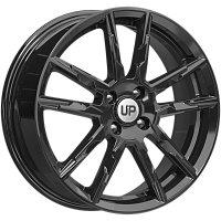 Литые диски Up107 (КС993) 6.500xR17 4x100 DIA60.1 ET41 New Black