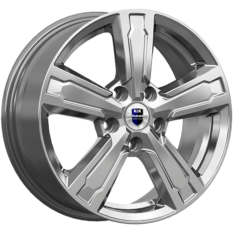 Оклахома (КС998) 6.500xR16 5x114.3 DIA60.1 ET45 дарк платинум Оклахома (КС998) 6.500xR16 5x114.3 DIA60.1 ET45 дарк платинум