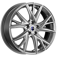Литые диски Кайлас (КС1054) 6.500xR18 5x112 DIA66.6 ET43 дарк платинум для SsangYong Actyon